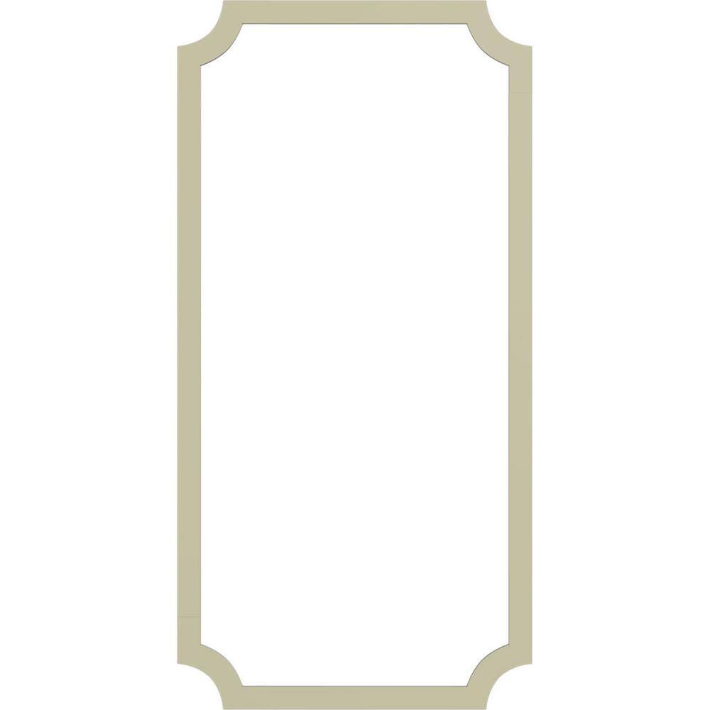 Sussex Floral Gray Polyurethane Panel Moulding Kit