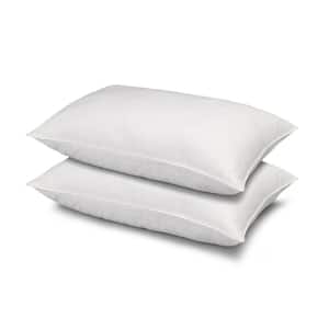 Soft Dobby Windowpane 300 Thread Count 100% Cotton King Size Pillow Set of 2