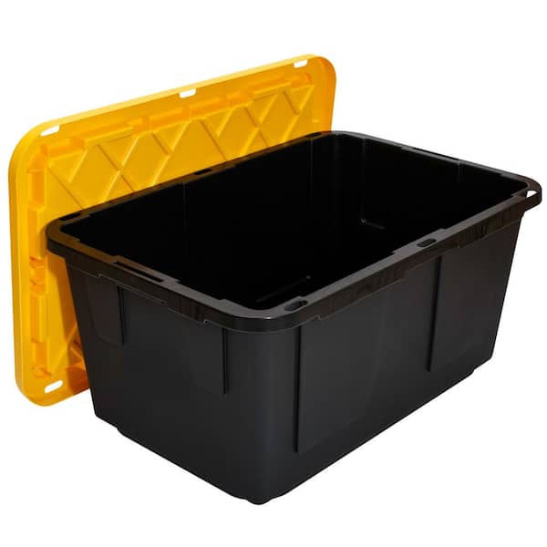 https://images.thdstatic.com/productImages/21cb4548-f7cf-4ee1-a19d-6aad39f6db61/svn/black-with-a-yellow-lid-greenmade-storage-bins-688968-1f_600.jpg