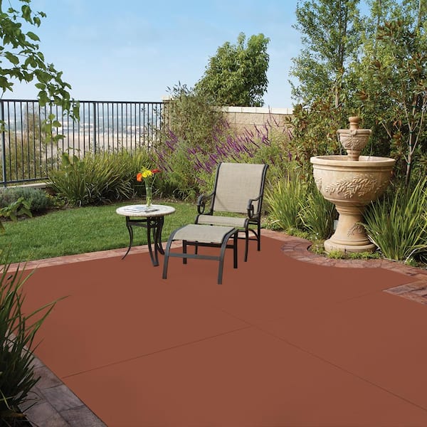 1 gal. #PFC-15 Santa Fe Solid Color Flat Interior/Exterior Concrete Stain