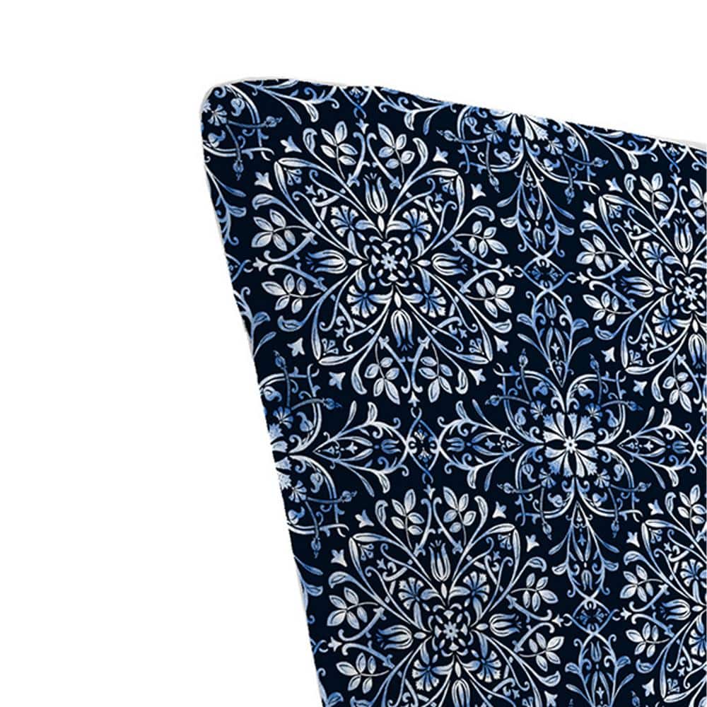 Dresden Midnight Blue Polyester Outdoor Chaise Lounge Cushion