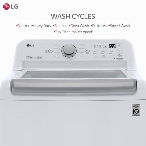 WM2250CWSRS by LG - 3.6 cu. ft. Extra Large Capacity Front Load Washer with  ColdWash Technology