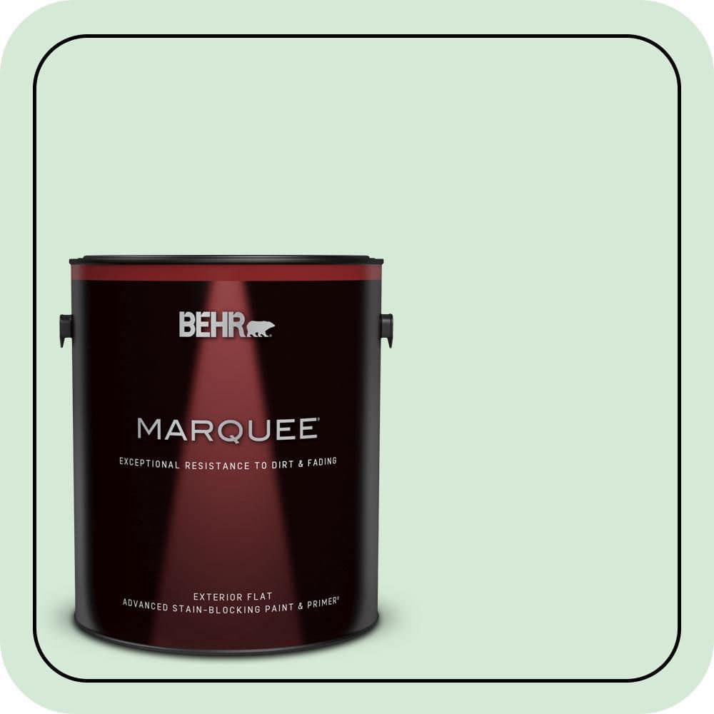 1 gal. #M410-1 Jade Mist Flat Exterior Paint & Primer price history on PriceWatchPro