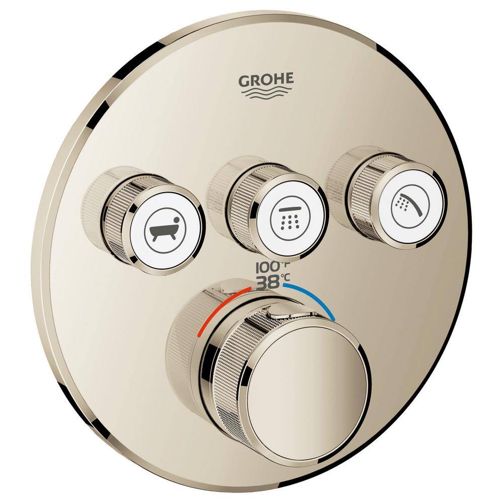 Square GROHE 29123000 1 Valve Grohtherm SmartControl Thermostat Concealed 