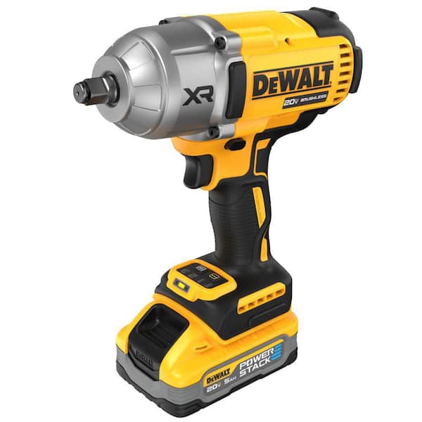 DEWALT 20V MAX XR Lithium-Ion Cordless 1/2 in. Impact Wrench with Hog Ring  Anvil Kit with POWERSTACK 5.0Ah Battery and Charger DCF900H1 The Home  Depot