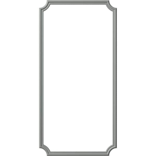 Ekena Millwork 13.35 Sq. Ft. Unfinished Polyurethane Seville Panel Moulding Kit (Single Panel)