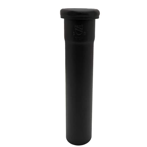Westbrass 1-1/4 in. OD x 8 in. Slip Joint Extension Tube in Matte