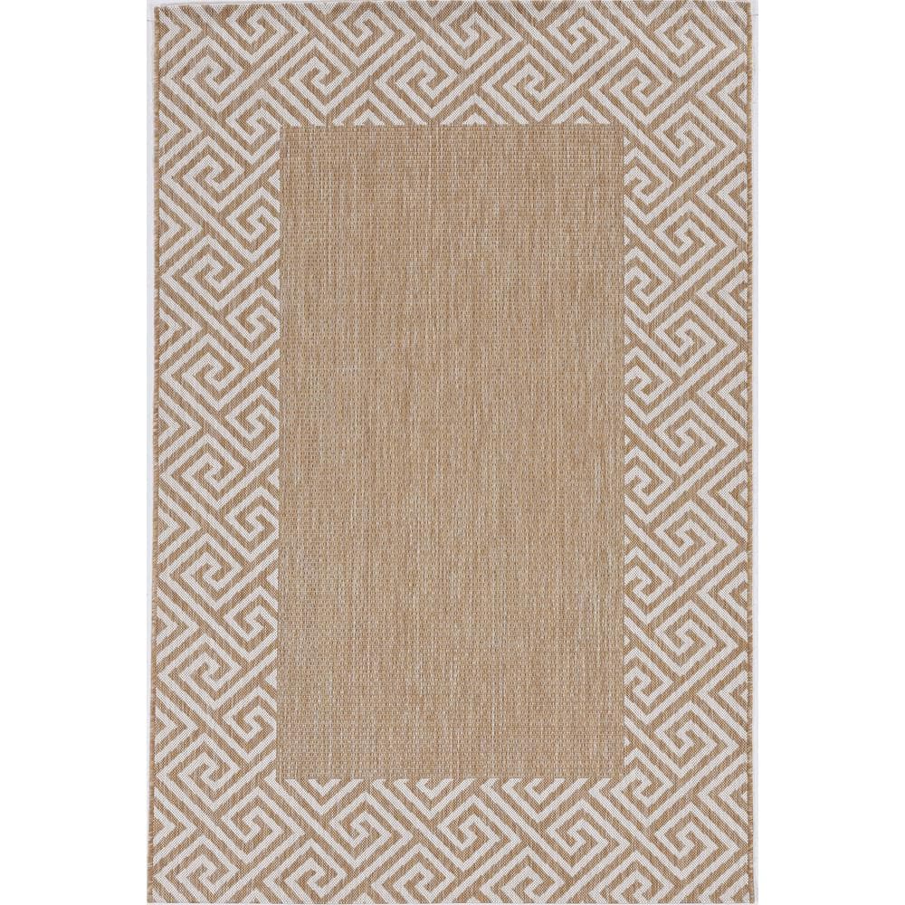 Isla Natural 5 ft. x 8 ft. Global Geometric Indoor/Outdoor Area Rug price history on PriceWatchPro