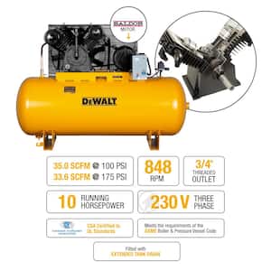 120 Gal. 2-Stage Electric Air Compressor