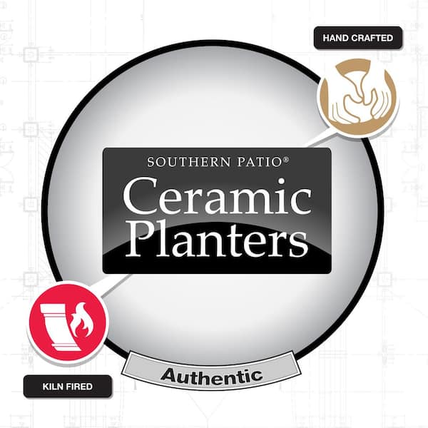 Southern Patio - Havana 6 in. Ceramic Hanging Planter