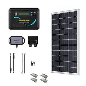 Renogy 100-Watt 12-Volt Foldable Suitcase Off-Grid Solar Kit Built