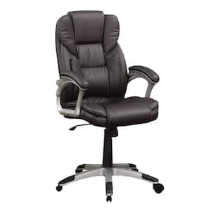 Pinksvdas Brown Vibrating, Adjustable Ergonomic Reclining Chair with Lumbar  Support A5080 BR - The Home Depot