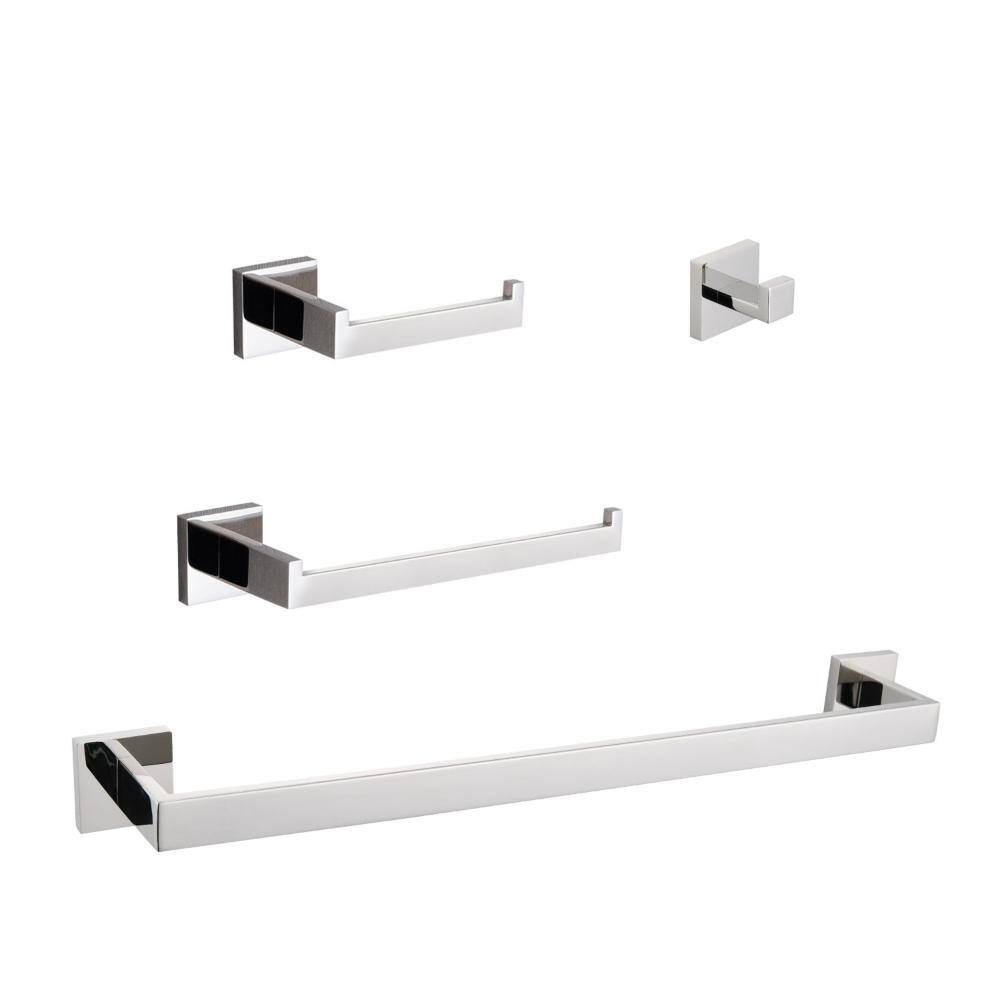 Avex 4-Piece Bath Hardware Set in Chrome price history on PriceWatchPro