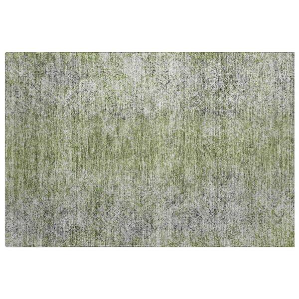 Dream Shag Premium Machine Washable Abstract ADS840 Fern 2 ft. x 3 ft. Accent Rug
