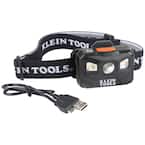 400 Lumens All-Day Runtime Rechargeable Headlamp with Fabric Strap