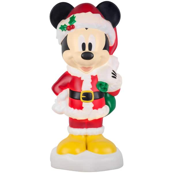 Disney Mickey and Minnie 30.98-in Mouse Yard Decoration with White LED Lights | 881925