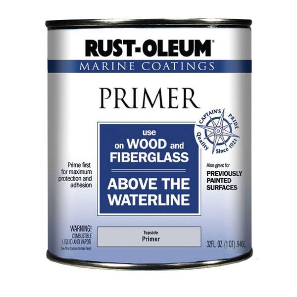Rust-Oleum 1 Qt. Marine Coatings Primer for Wood and Fiberglass-DISCONTINUED