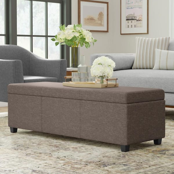 Extra long deals storage ottoman