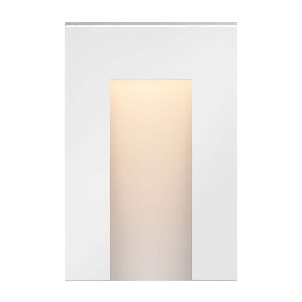 Taper Low-Voltage Satin White Integrated LED Deck Sconce price history on PriceWatchPro