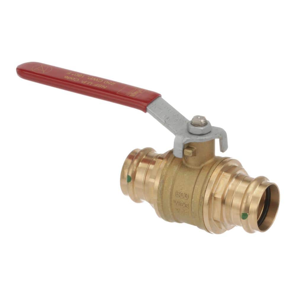 ProPress 1-1/4 in. Press Zero-Lead Bronze and Brass Ball Valve price history on PriceWatchPro