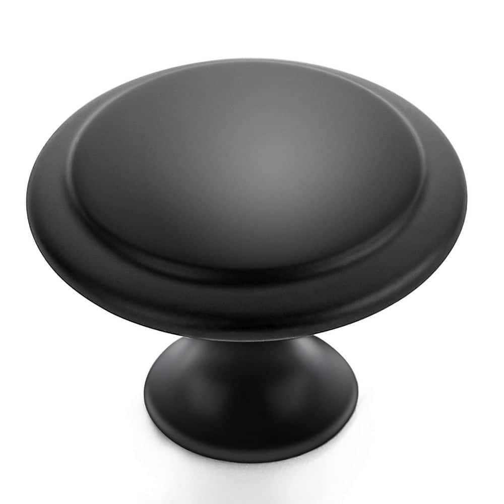 40-Pack 1-1/6 in. Matte Black Euro Style Cabinet Knobs Round Hollow Stainless Steel Modern Drawer Pulls price history on PriceWatchPro