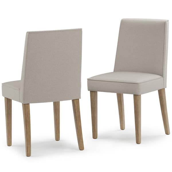 Simpli Home Bartow Contemporary Dining Chair in Natural