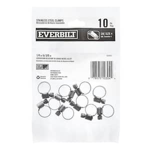 5/16 - 5/8 in. Stainless Steel Hose Clamp (10-Pack)