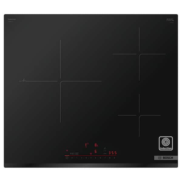 800 Series 24 in. Induction Cooktop in Black with 3 Elements