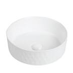Novatto 12-Inch Clear Glass Vessel Sink For Bathroom - High-Tempered, 1/2" Thick