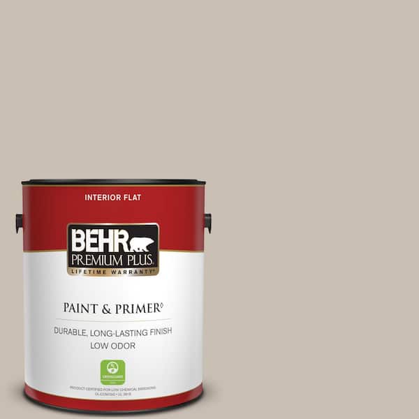 BEHR PREMIUM PLUS 1 gal. #T16-06 Penthouse View Flat Low Odor Interior Paint & Primer