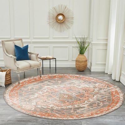 Round Pink Area Rugs The, Round Rugs 7×7