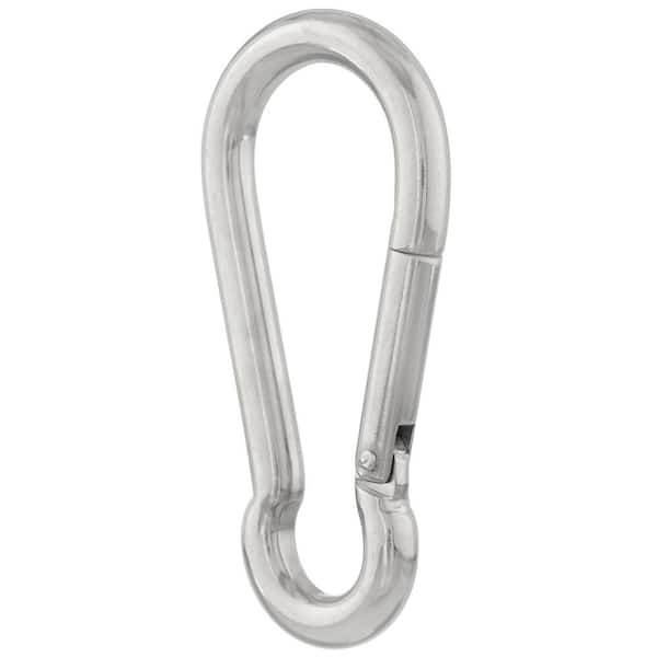  WIQUE 4 Inch Stainless Steel Carabiner Spring Snap