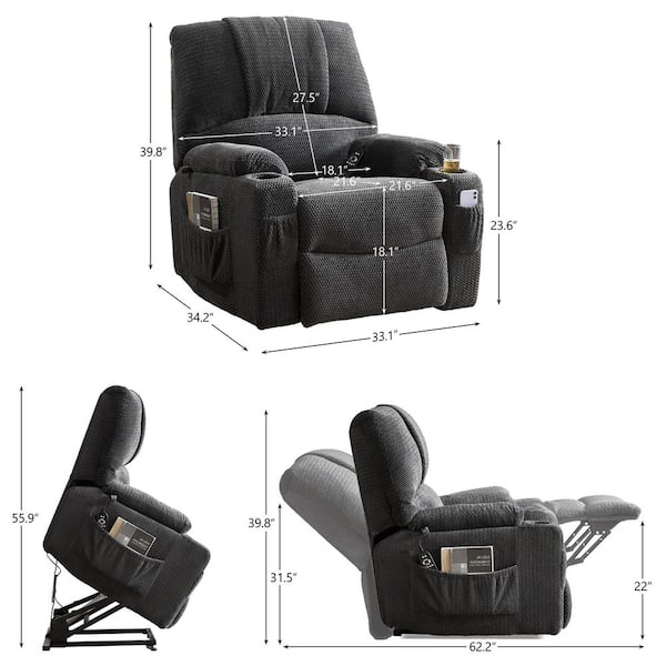 postana dual motor riser recliner