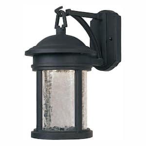 Eagle 13 in. Oil Rubbed Bronze Integrated LED Outdoor Line Voltage Wall Sconce