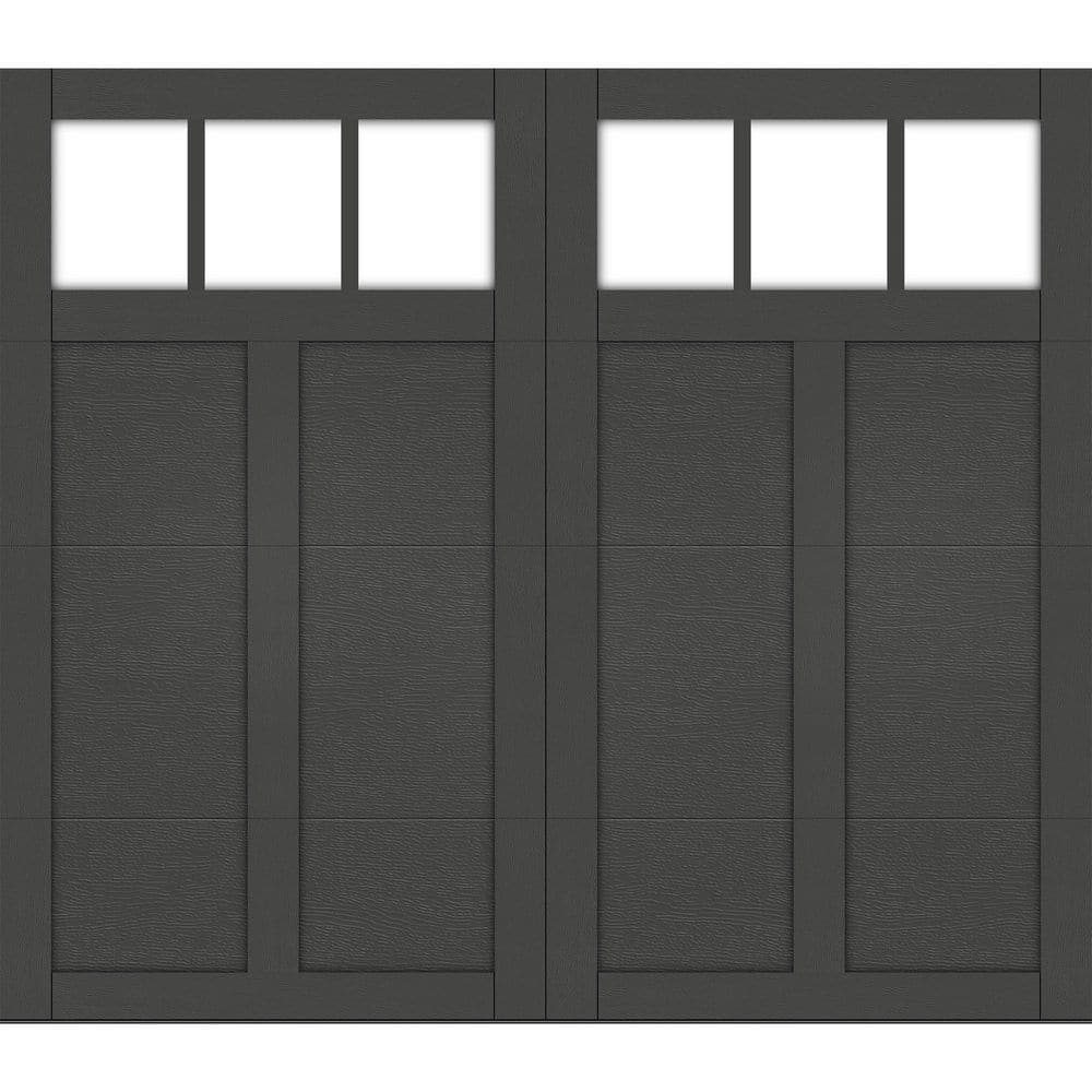 Clopay Canyon Ridge Elements 8 ft. X 7 ft. 6.5 Insulated Design 12