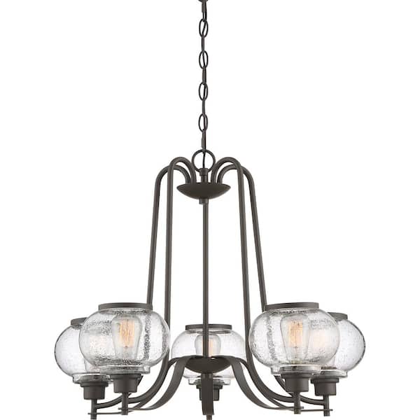 Quoizel Trilogy 5-Light Old Bronze Chandelier