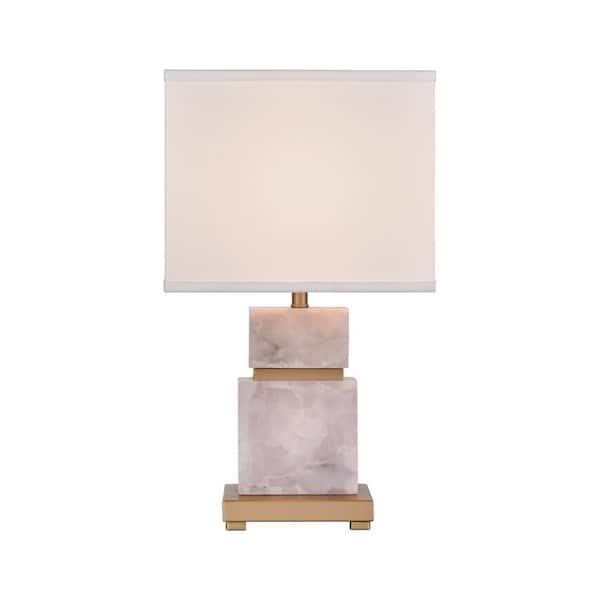 Titan Lighting Louisburg 21 .5 in. Pink Table Lamp