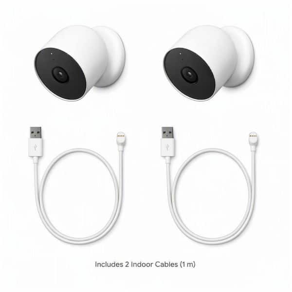 Google Nest Cam (Battery) - Outdoor or Indoor Security Camera (2