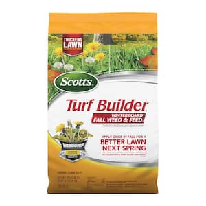Turf Builder 33.84 lbs. 12,000 sq. ft. WinterGuard Weed Killer Plus Fall Dry Fertilizer