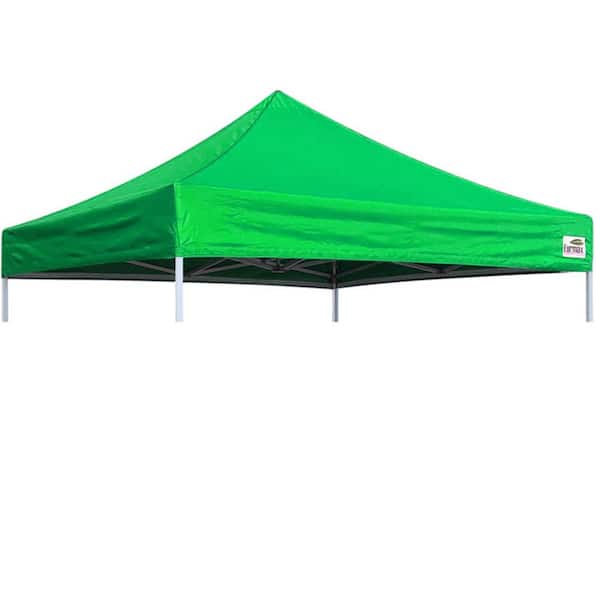 Terracemaster USA Pop Up 10 ft. x 10 ft. Replacement Canopy Tent Top Cover, Instant Ez Canopy Top Cover ONLY(kelly green