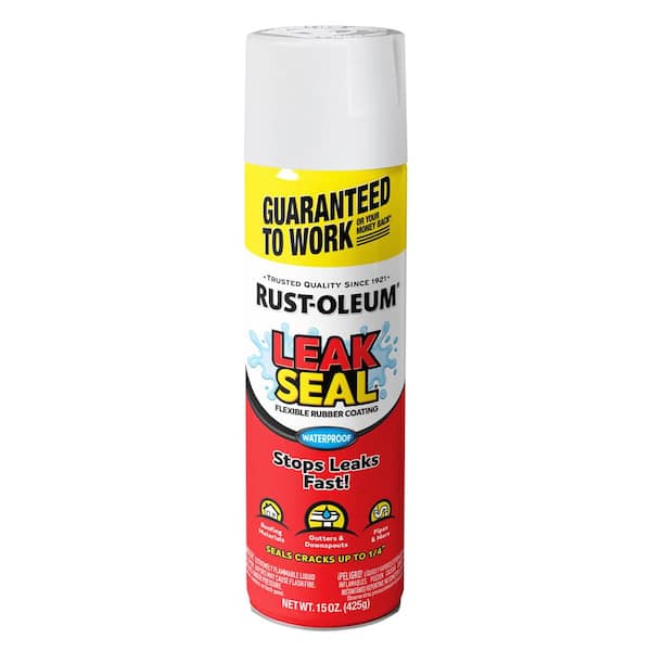 Rust-Oleum 11 oz. Clear Flexible Rubberized Coating Leak Sealer Spray -  Greschlers Hardware