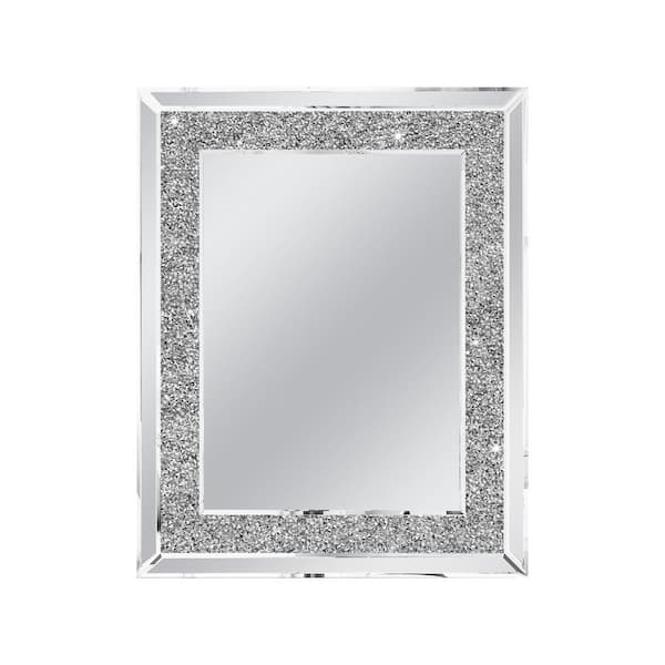 THKSHOUZ 20 in. W x 16 in. H Rectangular Frameless Mirror