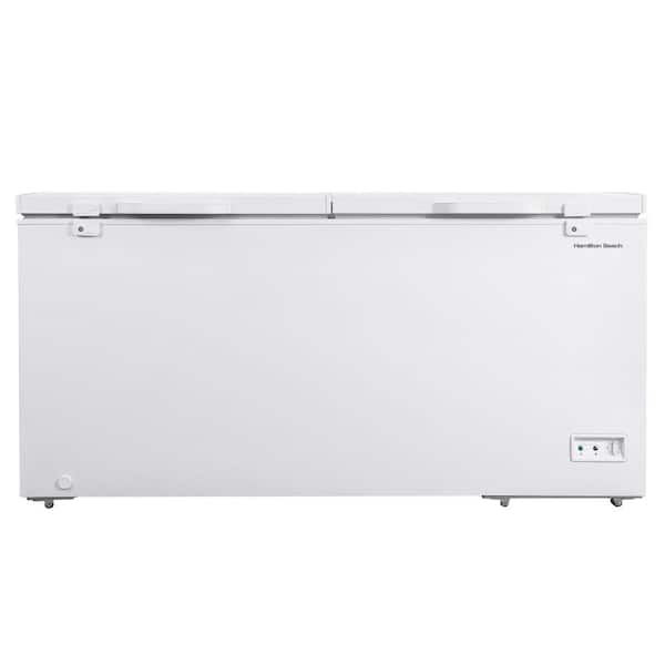 66.3 in. 17 cu. ft. Manual Defrost Chest Freezer in White