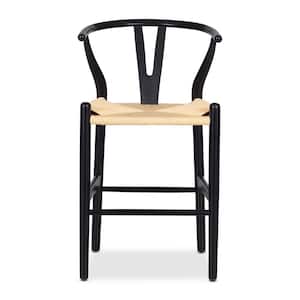 Weave Counter Stool in Black