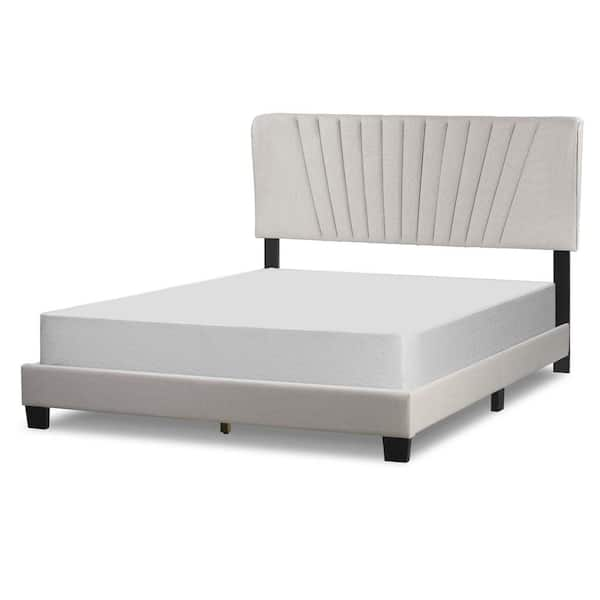 Brentwood tufted deals upholstered standard bed