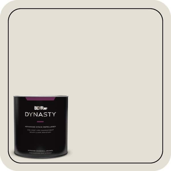 BEHR DYNASTY 1 qt. #T18-09 Soft Focus Eggshell Enamel Interior Stain-Blocking Paint & Primer