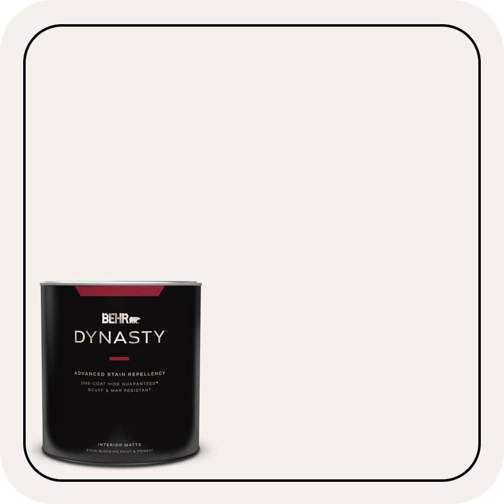 1 qt. #W-B-600 Luster White Matte Interior Stain-Blocking Paint & Primer price history on PriceWatchPro