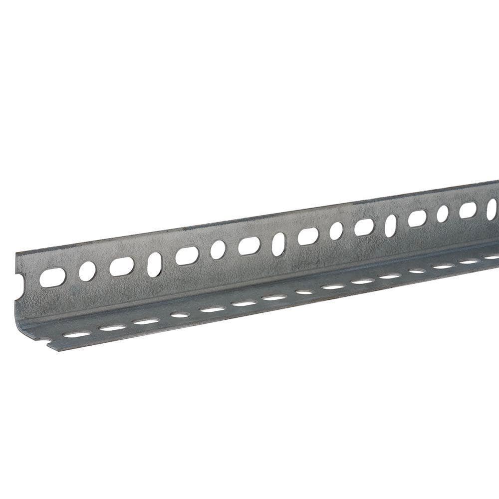Plated Steel Slotted Angle 1-1/4 in. x 1-1/4 in. - 3 ft. 18GA price history on PriceWatchPro