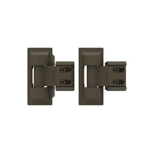 Barrette Outdoor Living 3.125 in. x 4.875 in. Aluminum White Standard Butterfly  Hinge (2-Pack) 73025673 - The Home Depot