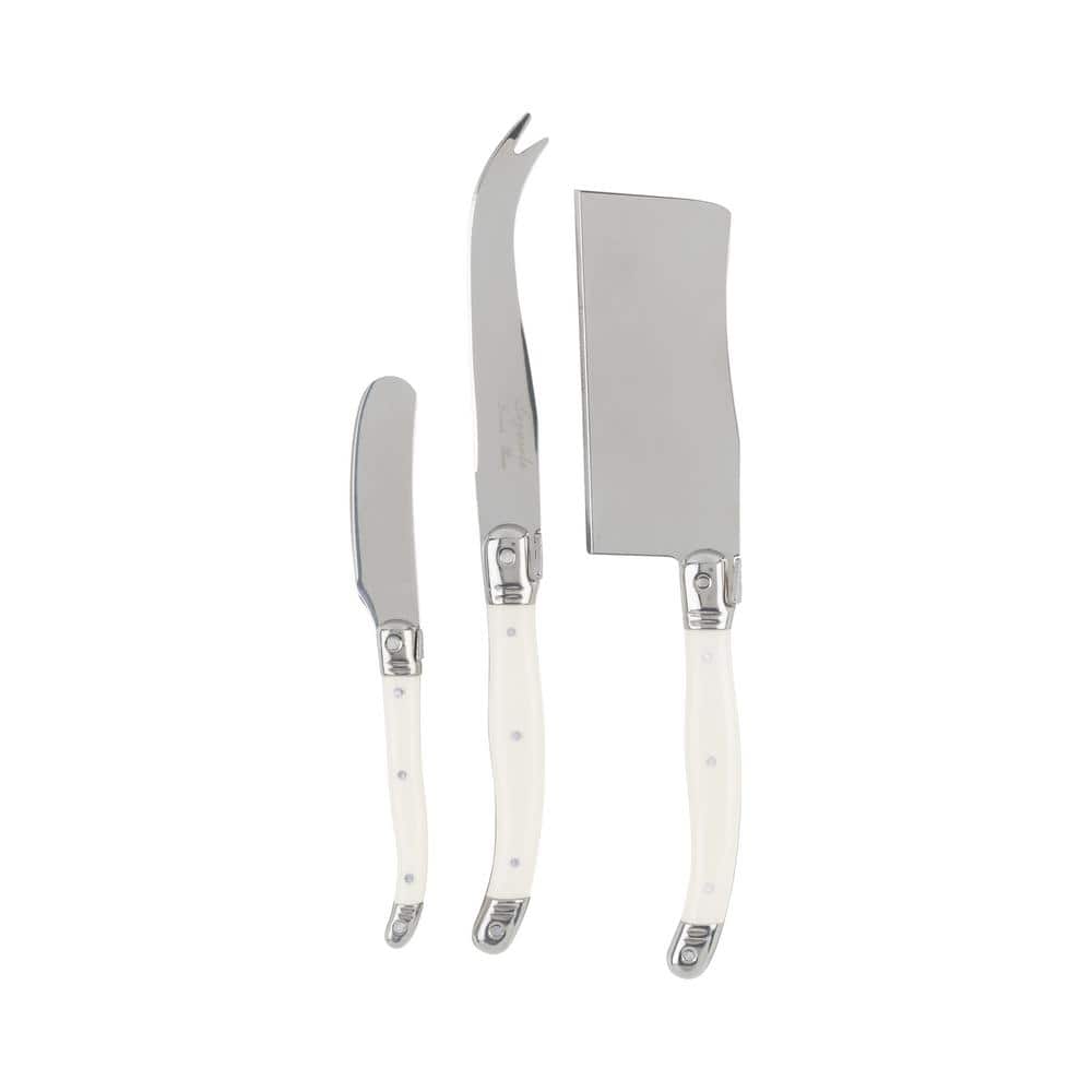 White & Gold Cheese Knife Set of 3 – Be Home